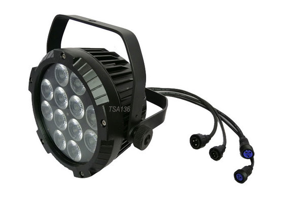 China IP65 4 /5/6 in one Outdoor Waterproof Led Flat Par Lamps 12 Leds Outdoor Use TSA136 supplier