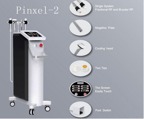 Big Promotion!PINXEL-II bipolar microneedle & fractional tip/painfree radiofrequency skin