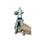 Portable hand held pressure test pump calibrator
