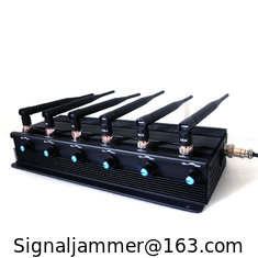 China Signal jammer | 15W High Power Adjustable 3G Mobile Phone VHF UHF Walkie-Talkie Jammer supplier