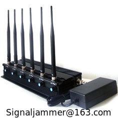 China Signal jammer | Adjustable 15W High Power Mobile Phone WiFi UHF Signal Jammer supplier