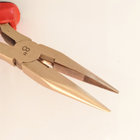 long nose pliers 8 inch non sparking tools beryllium copper tools