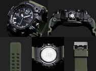 Sport digital watches, ABS case & Rubber straps with Eco-friendly materials with CE, Rosh certification.