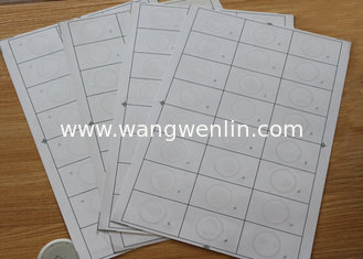 China CE/ISO 125KHz 3*8 Layout 0.6mm Smart Card Inlay for ID Card Making 210*297mm TK4100 supplier