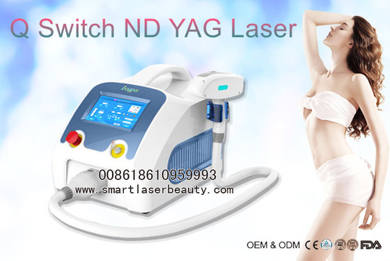 China Portable Q Swtiched ND Yag Laser Tattoo Removal Machine supplier