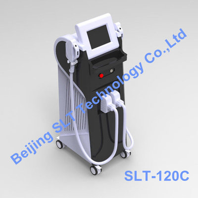 China Double handles AFT OPT IPL Hair Removal Machine For Salons / Spas / Clinics / Hospitals supplier