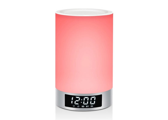 China Warm Light LED Bluetooth Speakers For Bedroom , Touch Lamp Portable Speaker supplier