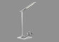 Eye Caring Silver Wireless LED Table Lamp qi wireless charger Foldable Lamp Arm supplier