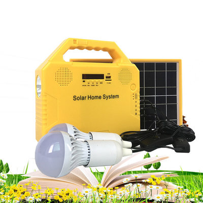 wholesale price Genuine Mini Solar Home Lighting System  with radio mp3 bluetooth