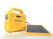 Multi-Function Solar Power System 6W Generator Home Light Solar Panel Kit USB with 2 LED