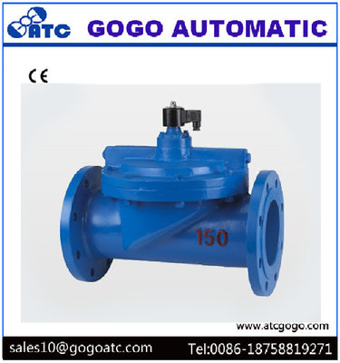 China Pilot Operated Water Solenoid Valve 0.5 – 8 Bar Woking Pressure 1&quot; - 8&quot; Port Size supplier