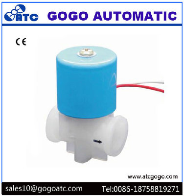 China 2 Way Plastic Mini Water Solenoid Valve For Water Purifier RO Machine 1/8&quot; BSP 12V DC Normally Close supplier