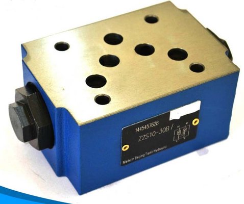 China Hydraulic Directional Control Valve , Sandwich Modular Pilot Operated Check Valves Z2S 6 10 16 22 series supplier