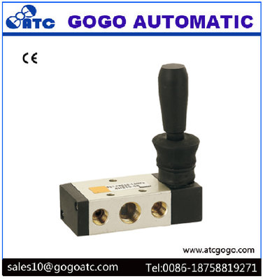 China Normally Closed 5 Way 2 Position Pneumatic Air Control Valve 0 - 0.8mpa Operating Pressure supplier