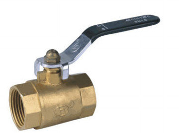 China Hydraulic Directional Valves , nickel / chrome Surface  Famale Thread Brass Ball Valve supplier