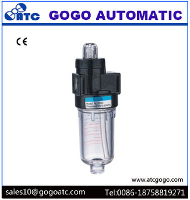 China Pneumatic Air Lubricator For Removing Oil / Water From Compressed Air 1/8&quot; - 1/2&quot; Joint Pipe Bore supplier