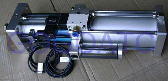 China Linear Cylinder Actuators Pneumatic Compact Air Cylinders For Gas Oxygen Liquid Diesel supplier