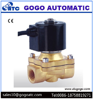 China Brass / Stainless Steel / Plastic Water Solenoid Valve Direct Acting Waterproof Lead Type supplier