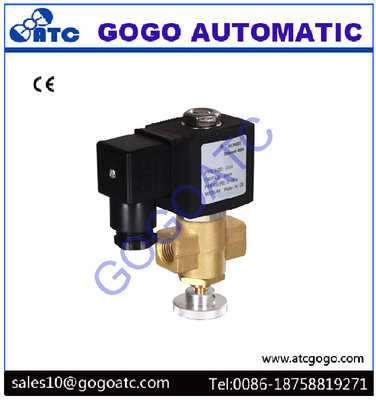 China Manually Adjustable Solenoid Air Valve For Natural Gas / Liquefied Gas Energy Saving supplier