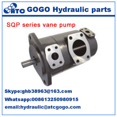 China Professional Double steering pump SQP Series vane variable displacement hydraulic pump supplier