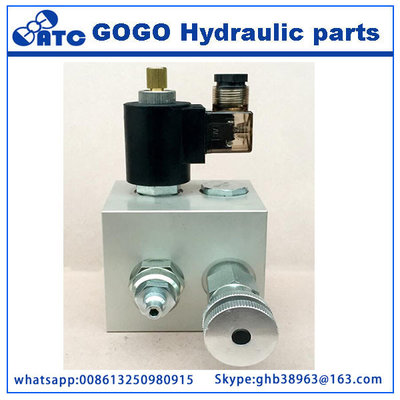 China Aluminum alloy Modular Controls Hydraulic Valves , compound mechanical lift valve ET 02 ET 04 supplier