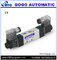 1/4&quot; BSP Pneumatic 5 Port 2 Way Solenoid Valve With Plug Type Red LED Light supplier