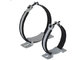 Fixed Rubber Hose Clamp , Hydraulic Accumulators Stainless Steel Hose Clamps supplier