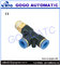 three-joint thread side 3 way hose connector 4mm 1/8 BSP tee fitting PD 4-01 triangle for pneumatic air valve supplier