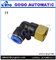 Quick Connect Hose Fittings With 6mm 1/4 Inch Female Thread 90 Degree Elbow supplier
