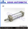 MBB Compact Air Cylinders Pneumatic Double Acting With Standard Stroke 50 - 800 mm/S Speed Range supplier