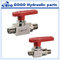 High Pressure Stainless Steel Ball Valve With Locking Handle , 2 Npt Solid Modulating supplier