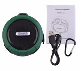 waterproof mp3 player C6 IP65 Waterproof Wireless Bluetooth Speakers Waterproof for Outdoor Indoor and Use in shower for
