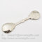 Enamelled metal Paris travel souvenir spoon with color filled wholesale for cheap supplier