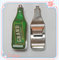 Beer bottle shaped epoxy dome bottle opener, promotion epoxy metal bottle opener key fob, supplier
