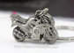 Promotional metal motorcycle drop pendant keychain,brass plated motorcycle charm ornament, supplier