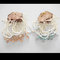 Clear Resin Conch Shell Drift Bottle Pendant bracelet with 8 inch Wax Cord Adjustable supplier