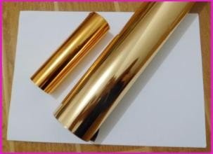China MSDS Cold T Stamping Transparent Foil Paper Gold Foiling Printing supplier