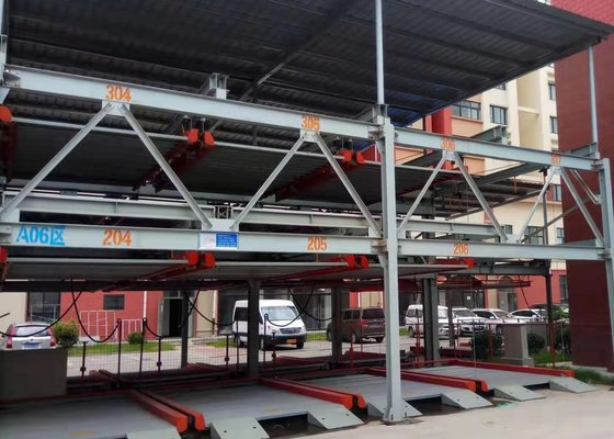 Earthquake Resistance Steel Structure Car Parking Muti Channels Safety Protection supplier