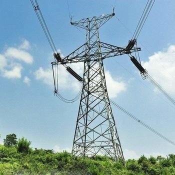 Weldable 110 Kv Transmission Line Towers , 13M Once Forming High Voltage Electricity Power Tower supplier