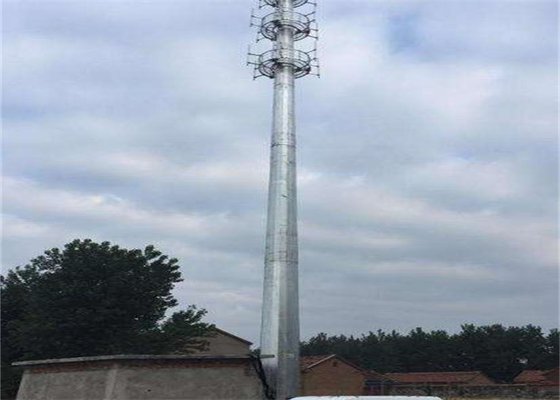 Self Supporting Outdoor Antenna Tower , 50 Meter Home Radio Tower 20 Elongation supplier