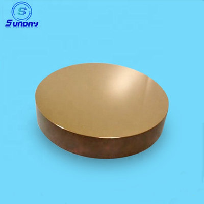 China Optical High reflective Metal  Mirror with gold,Sliver,HR coating supplier