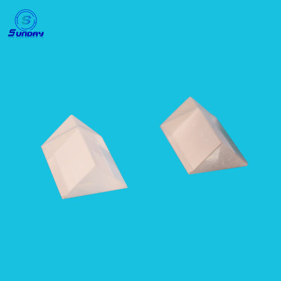 China BK7, UV Fused Silica,Sapphire, ZnSe,Caf2,Si,Ge, 0.5mm To 300mm Equilateral Triangular Prism FOR Spectrum  Analysis. supplier