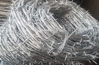 Double Twist Barbed Wire 10 Gauge Traditional Double Strands Barbed Wire Grassland Barrier
