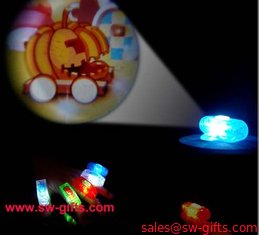 China Projection Finger Lights Cartoon Patterns Projector Lamps Mini Flashlight Projection Lamp supplier