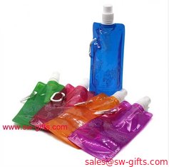 China Portable Folding Water Bottle Bladder New Gifts Outdoor Sport Portable Folding Water Bag supplier