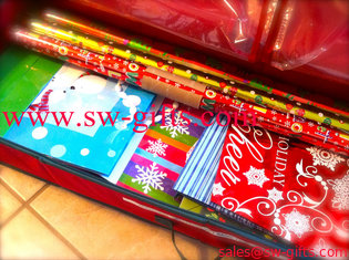 China High Quality Customer Printed Christmas Gift Wrapping Paper with Low Cost supplier
