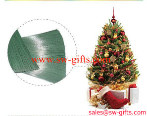 China PET needle for christmas tree christmas wreath christmas gift needle supplier