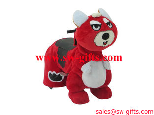 China High quality and cheap plush motorized riding animals in mall for sell supplier