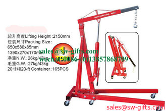 China Folding Manual Hydraulic Cherry Picker Engine Crane Shop Press Hoist Lift 0.5T-3T supplier