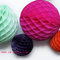 Party Wedding Decoration Paper Craft Tissue Paper Honeycomb Balls Pom Pom Flower Ball supplier